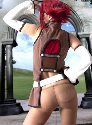 Cosplay Erotica pics collection featuring Nayma exhibit nice form