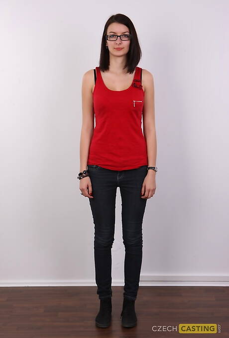 Czech Casting  pics collection featuring Veronika showing amazing body